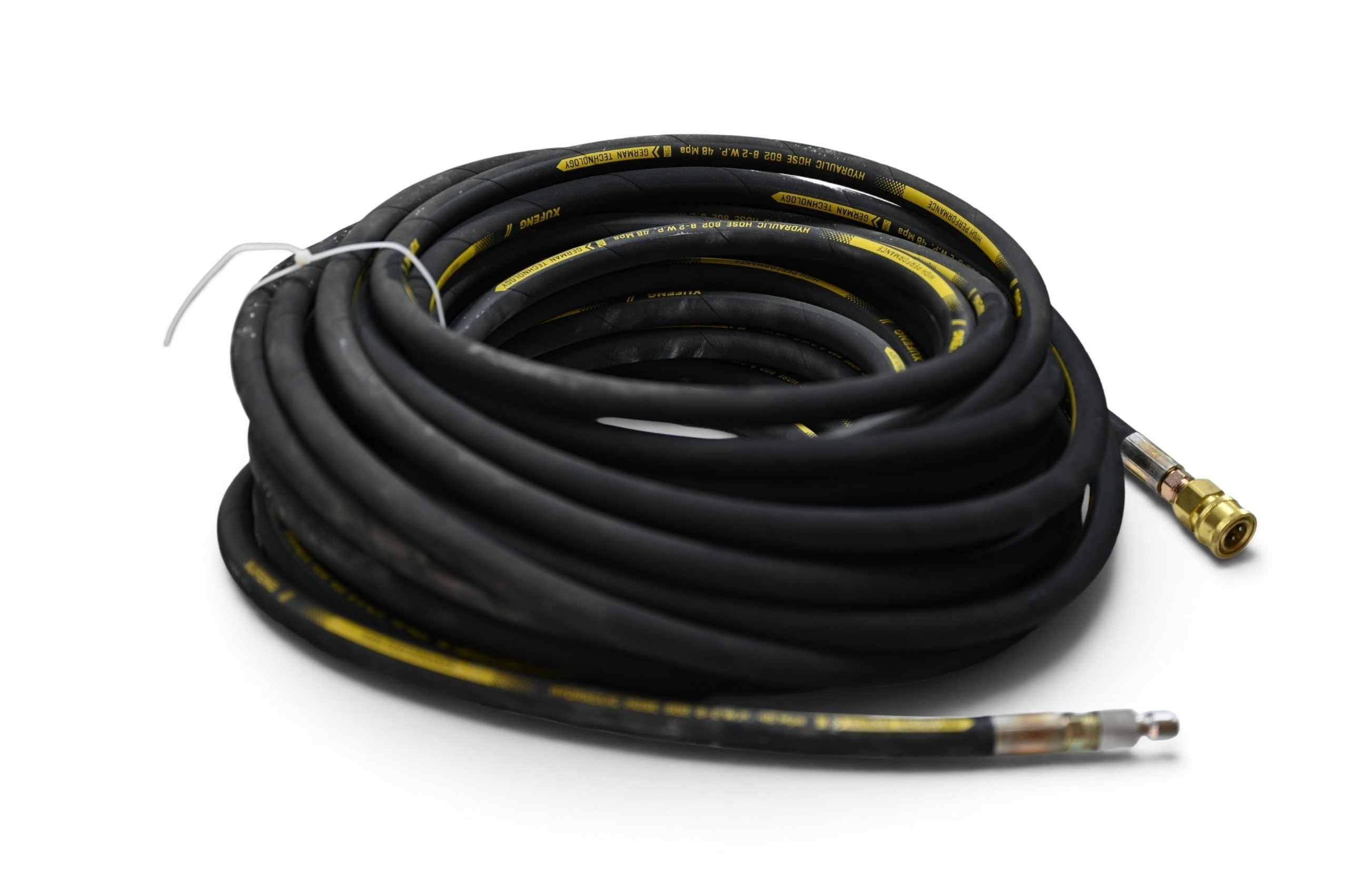 High Pressure Hydraulic Hose with Couplings - 30 Meters